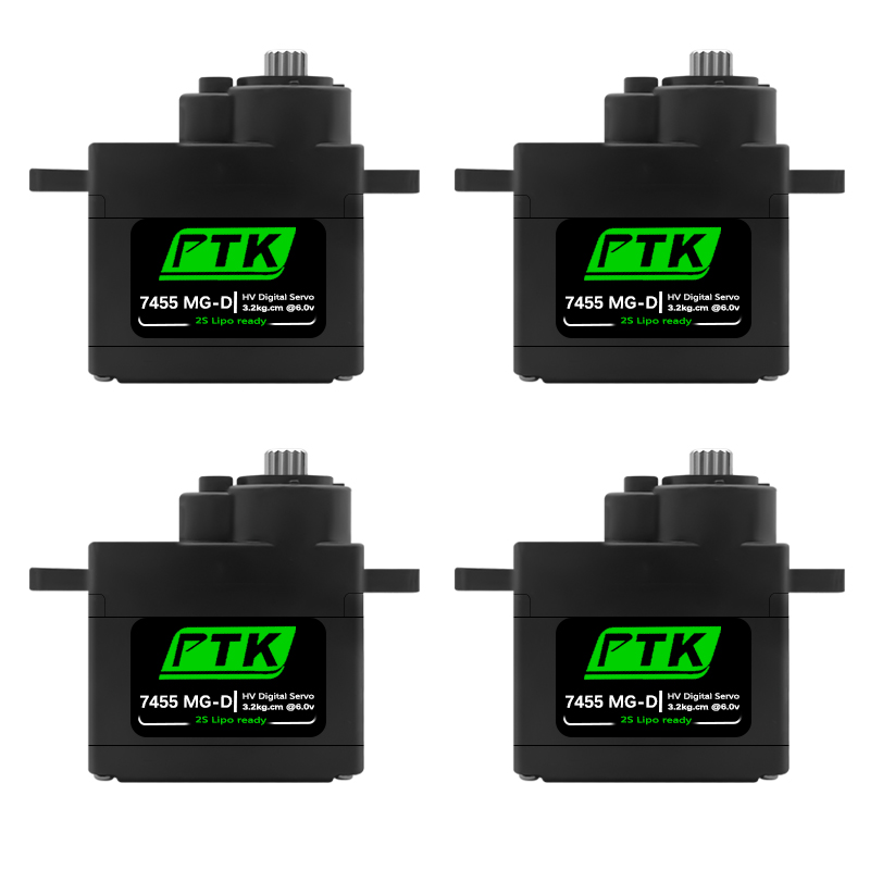 Rc Helicopter Servo - Serwo PTK 7455MG-D 12g Cyfrowe Serwo