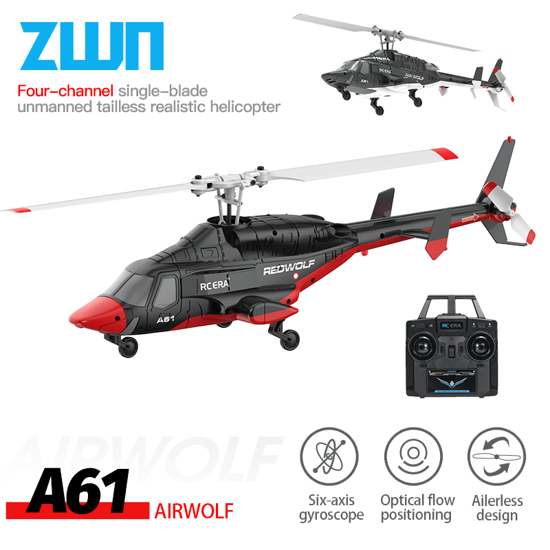 Rc Helicopter Gyro - Helikopter RC A61 2.4G z 6-osiowym