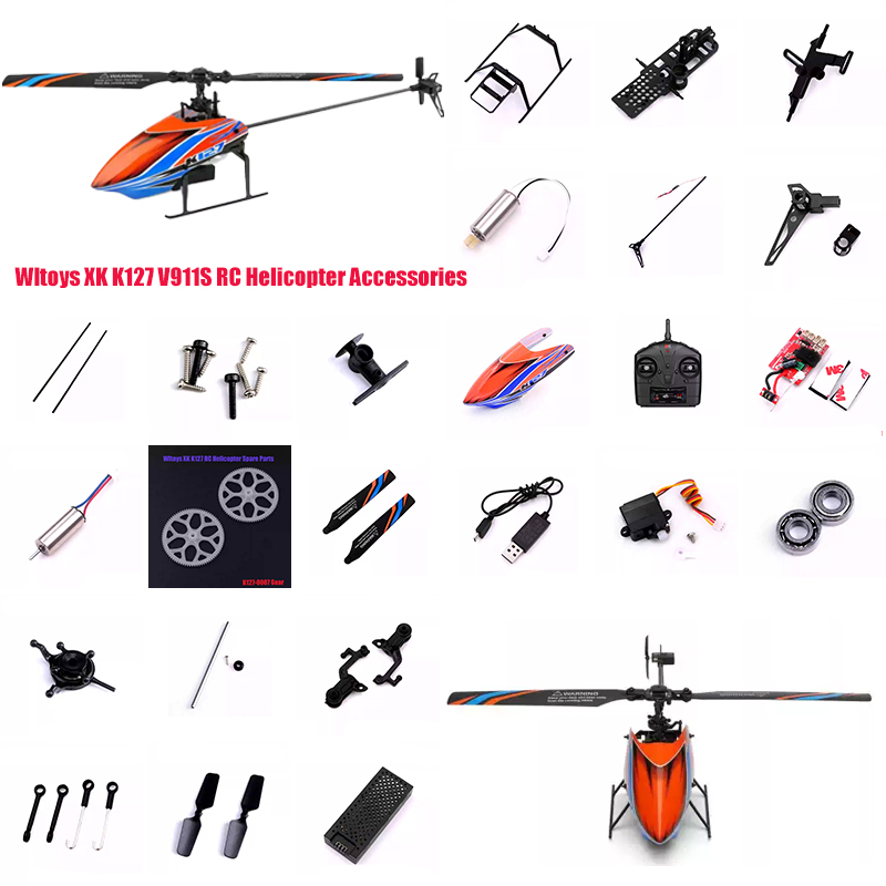 Rc Helicopter Tool Kit - Wltoys K127 Zestaw narzędzi Torba Przekładnie