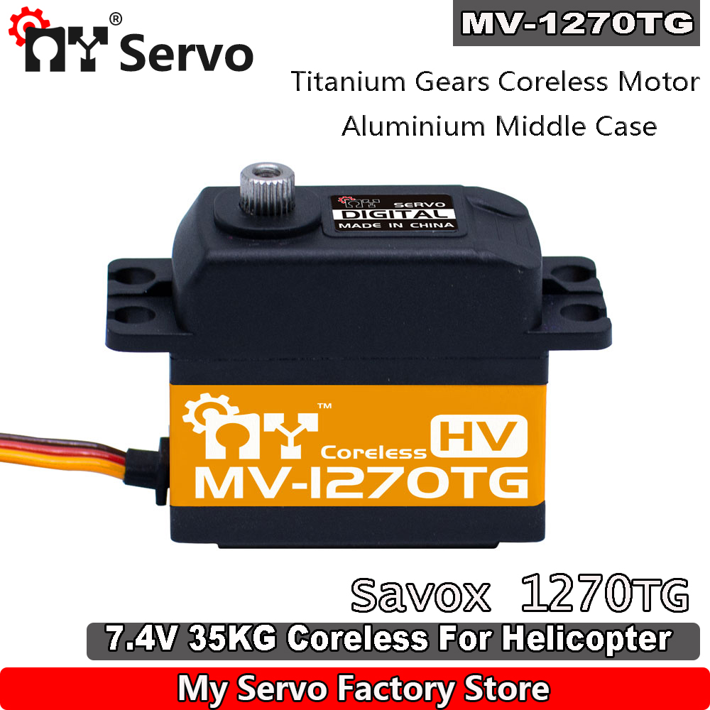 Rc Helicopter Parts - Mój RC serwo MV-1270TG HV 35kg