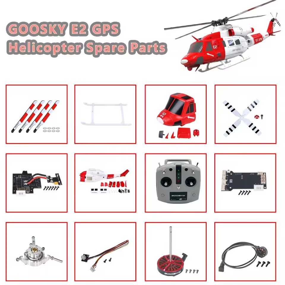 Rc Helicopter Bag - Części zamienne do helikoptera GOOSKY E2