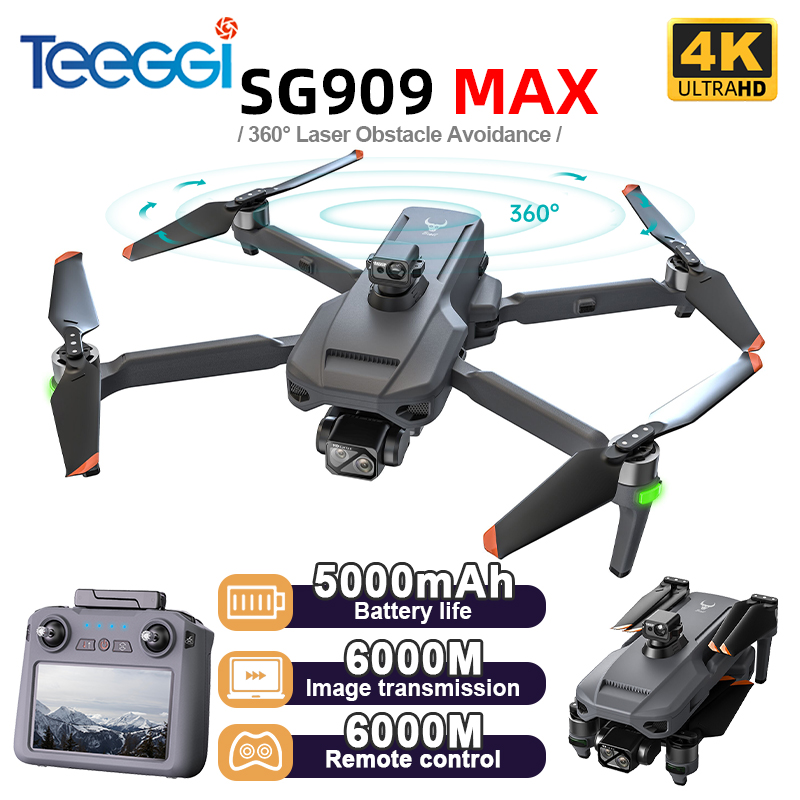 Rc Helicopter Electric - Teeggi SG909 MAX GPS Drone z
