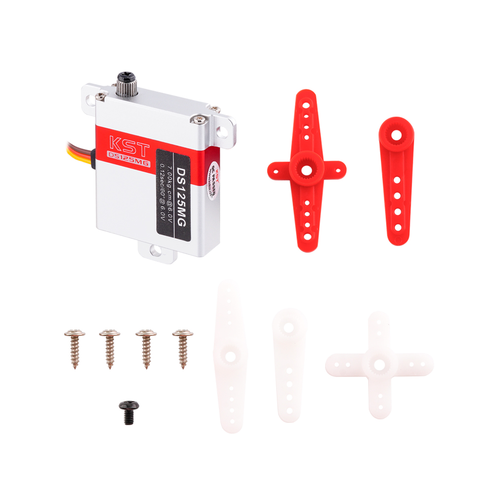 Rc Helicopter Servo - Serwo cyfrowe KST DS125MG 6V 10mm