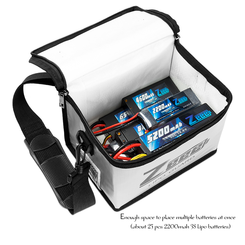 Zeee Lipo Battery Safe Bag 215 – Rc Helicopter Bag recenzja i cena