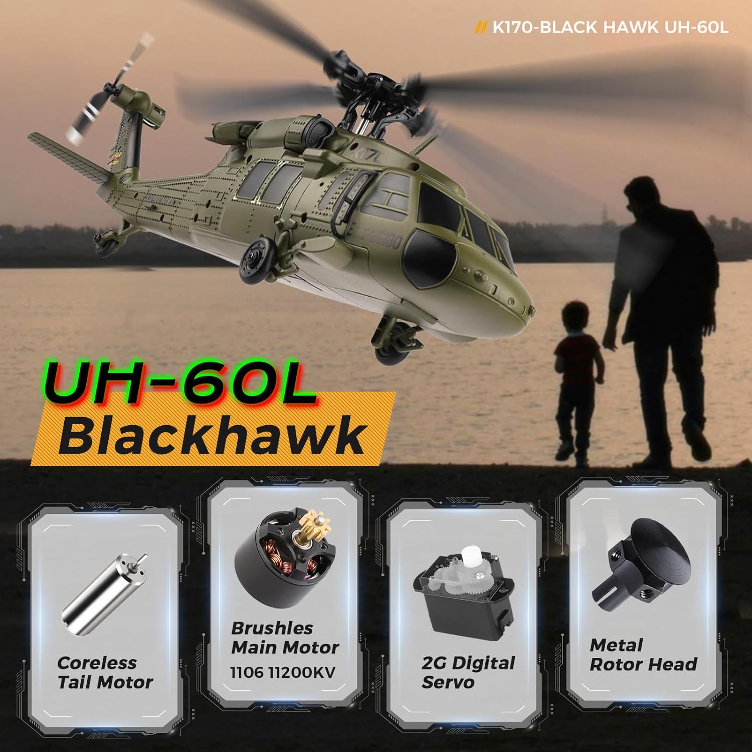 Helikopter RC WLtoys K170 Brus – Rc Helicopter Gyro recenzja i cena