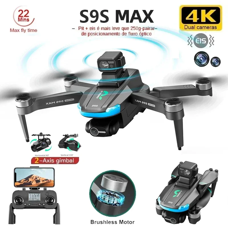NOWOŚĆ S9S MAX MINI Drone 4K 2 – Rc Helicopter Mini recenzja i cena