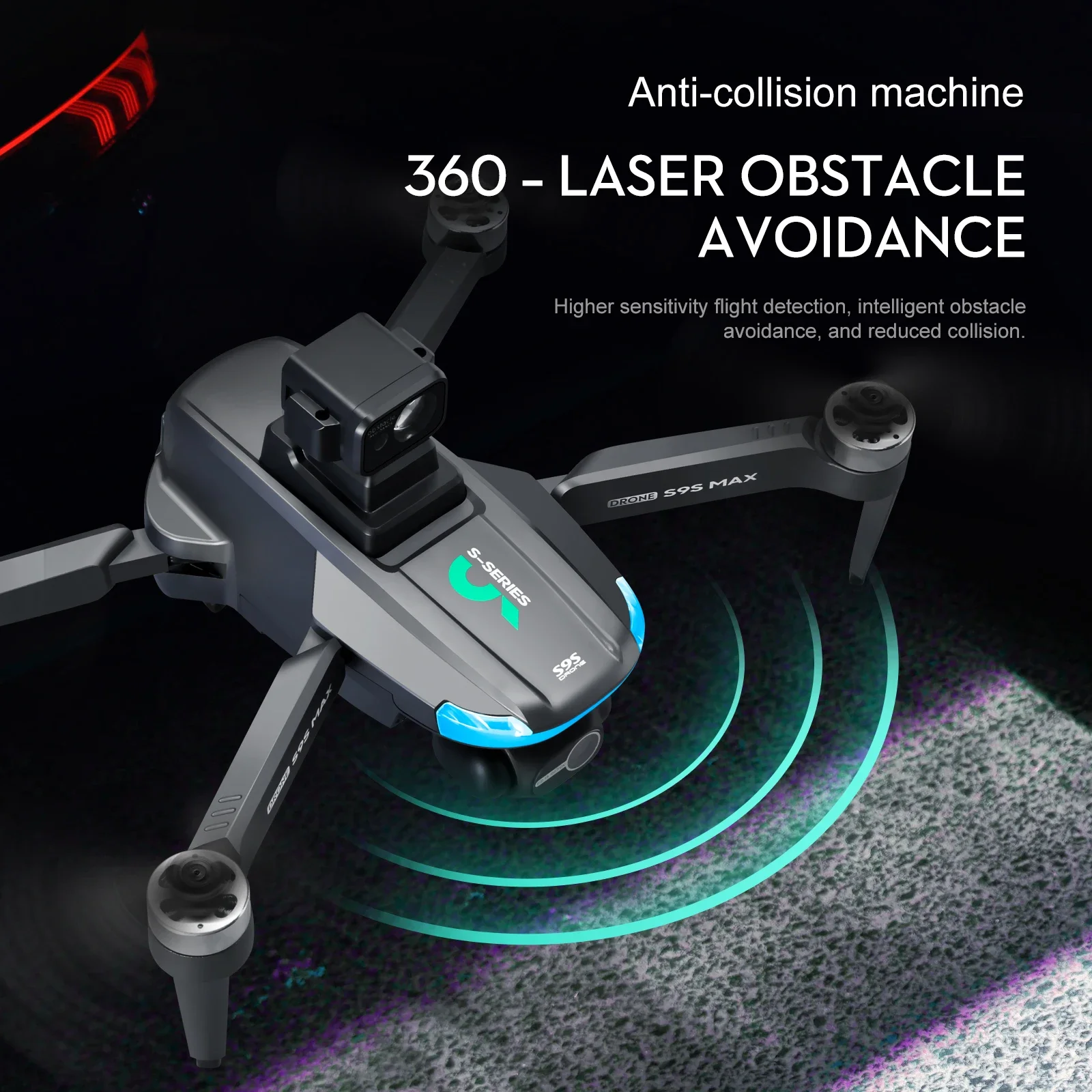 NOWOŚĆ S9S MAX MINI Drone 4K 2 – Rc Helicopter Mini recenzja i cena