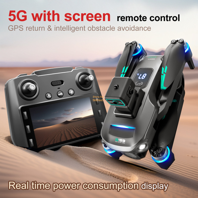 Podwójna kamera 8K 5G WIFI FPV – Rc Helicopter Electric recenzja i cena