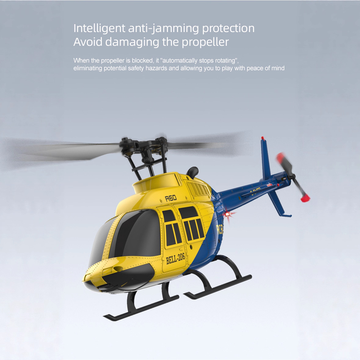 Helikopter RC Bell 206 w skali – Rc Helicopter Single Rotor recenzja i cena