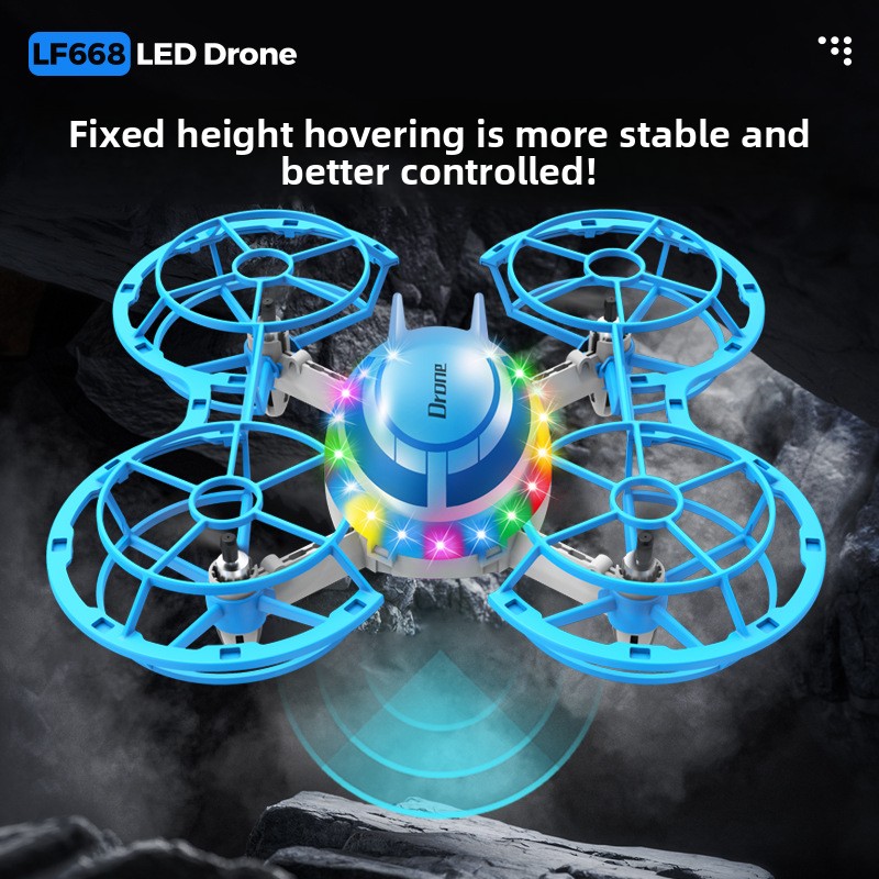 Mini dron RC ze światłami LED, – Rc Helicopter Electric recenzja i cena