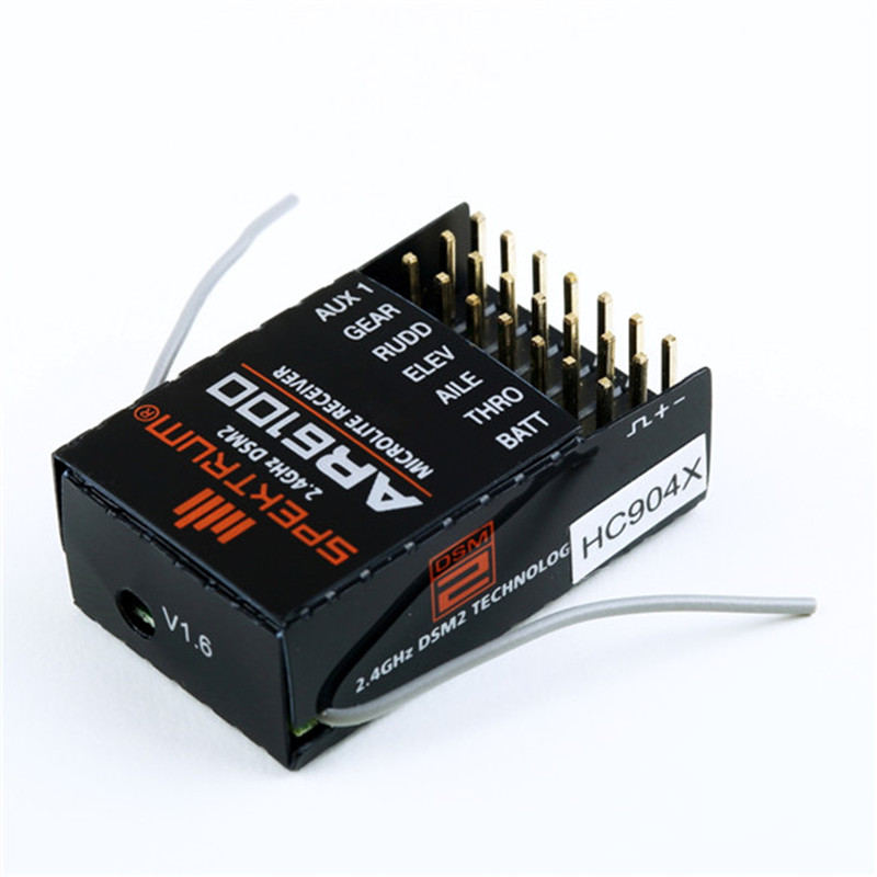 Odbiornik AR6100 DSM2 6CH 2.4G – Rc Helicopter Battery recenzja i cena