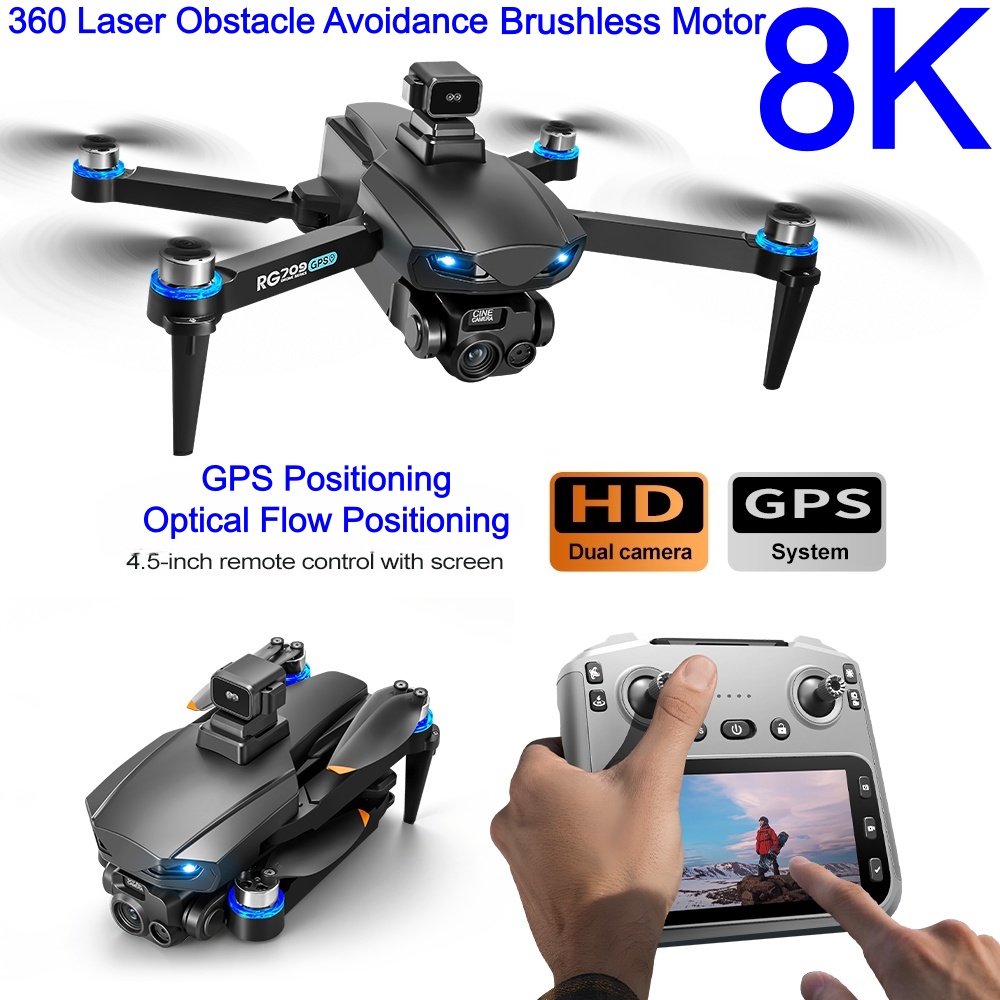 Nowy dron 8K z kamerą HD, lase – Rc Helicopter Electric recenzja i cena