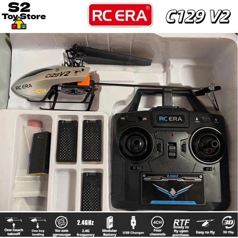 RC ERA C129V2 4CH 2.4GHz Intel – Rc Helicopter Single Rotor recenzja i cena