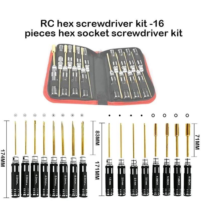 Zestaw śrubokrętów sześciokątn – Rc Helicopter Tool Kit recenzja i cena